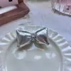 Novo Laço Brilhante de Couro Tridimensional DIY Pingente de Decoração de Natal Acessórios para Roupa Sapato Bolsa Cabelo Materiais