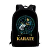 Mochila escolar JUDO JUDO taekwondo 141617 pulgadas Escuela Primaria jardín de infantes mochila de hombro una generación de sistema