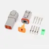Conector Impermeable de 4 Pines Serie Dechi Dt Conectores Automotrices Domésticos Clavijas Macho y Hembra Dt06-4S/Dt04-4
