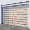 Portão de Entrada Rolo Vazado em Liga de Alumínio Ventilação e Respirável Antifurto Porta de Rolo Rápida para Garagem de Vila