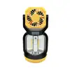 Lámpara de Camping, Luz Portátil Recargable para Tienda de Campaña al Aire Libre, Linterna Ventilador de Mano Multifuncional de Larga Duración