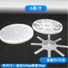 Caixa para Wafer de Silício/Caixa para Wafer/Caixa Protetora/Caixa tipo Barco de Cristal/Nova Caixa Única para Wafer de 1 2 3 4 6 polegadas