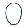 Collar vintage de obsidiana y hematita con ojo de tigre y triple protección para hombre, gran oferta en Amazon.