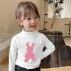 Y2274# Camiseta de Manga Larga de Joker para Niña Nueva Camiseta de Respaldo para Niños Primavera y Otoño Delgada de Manga Larga Camiseta de Cuello Redondo para Niños Medianos y Grandes