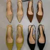 Zapatos de tacón de aguja para mujer 2026 primavera/verano retro coreano sandalias de punta cerrada tacones altos elegantes para fiesta socialite para combinar con vestidos