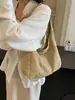 Bolsa de Lona Transfronteriza para Mujer, Nuevo Estilo Verano 2026, Bolso de Hombro Simple de Gran Capacidad, Bolso de Hombro de Diseño Nicho