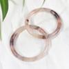 Pulsera de Belleza de Vidrio Imitación Jade Estilo Xiaohongshu, Pulsera Gruesa de Hielo Alto Estilo Antiguo de Concubina Imperial, Pulsera de Amistad para Amigas, Regalo para Amigas