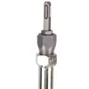 Adaptador de broca para martelo elétrico para strass haste de conexão quadrada redonda de 1/2 seis hastes de conexão fio reverso mandril de broca hexagonal redondo de 1/2 3/8 haste de conexão