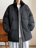 2025 Nueva Chaqueta de Plumas Nueva Norma Nacional Simple Moda Tendencia Marca Engrosada Guapo Corta Chaqueta de Invierno para Hombre