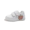 Zapatillas Blancas Infantiles 2026 Moda Casual Estilo Nuevo Zapatos con Velcro para Estudiantes, Zapatillas Deportivas Versátiles para Niñas