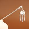 Miaoyin Hollow Tassel Hairpin Novo Estilo Chinês Passo Shake Estilo Antigo Hairpin Feminino 2024 Novo Cabelo Hairpin Estilo Nacional Hairpin Headwear