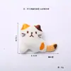 Muñeca de Gato de Ojos Grandes Nueva Colgante de Gato Negro Peluche Dibujo Animado Lindo Llavero de Bolsa Colgante de Gatito Venta al por Mayor