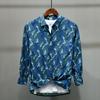 L850 Hawaii Beach Camisa de Flor Masculina Solta Hong Kong Estilo Retro Ruffian Camisa Bonita Jaqueta Masculina Desgaste Masculino