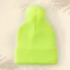 Gorro de Lana Cálido de Moda Transfronterizo, Gorro de Punto Grueso con Pompón a Prueba de Frío para Exteriores, Logo Personalizado, Gorro Esencial para Otoño e Invierno