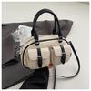 Bolso Almohada Retro de Nicho Transfronterizo para Mujer Modelo Nuevo 2026 Bolso Boston Bolso de Mano para Viaje Bolso de Hombro