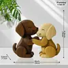 Adornos de madera de moda para productos transfronterizos con etiquetas para dropshipping, decoraciones de madera planas 2D, manualidades de madera para decoración del hogar