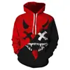 Sudadera con Capucha Estampado Digital 3D Serie Noche de Navidad de Amazon Transfronteriza Disfraces de Cosplay para Halloween