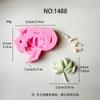 Molde de Silicona con Forma de Flor de Loto para Velas Aromáticas y Decoración