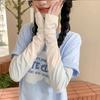 Manguitos de Hielo de Seda de Hielo Estilo Deportivo Casual para Mujer Verano Nuevo Mangas Protectoras Solares Anti-UV Mangas Sueltas Protectoras de Brazos para Conducir