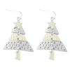 Pendientes de árbol de Navidad de dos colores, collar personalizado, creativo y exagerado, joyería de carnaval festivo, de moda de gran venta transfronteriza entre Europa y Estados Unidos