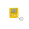 Mini Console de Jogo Portátil Chaveiro Tetris Nostálgico Retro Brinquedo Eletrônico Pingente Criativo Solução de Quebra-Cabeça