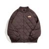 Air Cotton Light Cotton Men's 2024 Outono/Inverno Solto plus size Plus Fertilizante Aumento Casual Casaco Acolchoado de Algodão Gordo Casaco de Beisebol