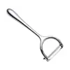 Pelador de Acero Inoxidable Pelador de Patatas Pelador de Manzana Melón Cuchillo Pelador Multifuncional de Cocina Fruta Hogar