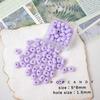 Maní Gordo Color Acrílico Cadena Colgante Accesorios DIY Cadena para Teléfono Móvil Collar Joyería Hecha a Mano Colgante Cuentas Cuentas de Maní