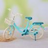 Bicicleta Modelo de Bicicleta Adornos Pequeños Accesorios Juego Hogar Niña Princesa Juguete Infantil Decoración Vintage Regalo