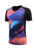 Nova roupa de tênis de mesa dos homens e das mulheres roupas de tênis de mesa da equipe nacional de roupas de treinamento das crianças de manga curta respirável top 22064