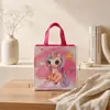 Bolsas de Regalo Pintadas de Alta Calidad Transfronterizas para Niños, Bolsas de Compras para Tiendas de Ropa Infantil, Bolsas de Regalo No Tejidas para Cumpleaños Infantiles