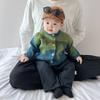 Suéter para Bebé Niño Otoño 2026 Estilo Nuevo Ropa de Primavera y Otoño para Niños Pequeños Cárdigan de Punto con Animales Ropa Elegante Versátil para Niños
