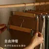 Perchero de Madera Maciza para Pantalones con Pinzas para Guardar Faldas y Pantalones de Mujer en Tienda de Ropa, Al Por Mayor