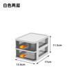Caixa de armazenamento Desktop Rack de armazenamento tipo gaveta Multi-camada Office Storage Box Caixa de armazenamento Caixa de armazenamento Caixa de acabamento
