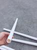 Venta al por mayor directa de fábrica poste redondo blanco sin costuras poste para colgar poste para colgar poste para colgar poste de embalaje de plástico PVC
