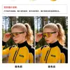 Óculos de Ciclismo Alternativos de Marca Grande para Uso Diurno e Noturno, Antiembaçante, Anti-Vento e Areia, Anti-UV, Óculos para Esportes ao Ar Livre, Personalizáveis