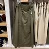 Falda acampanada con cinturón para mujer japonesa, falda larga, otoño e invierno 2024, nueva falda de color liso Y470921