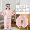 Camisola de menina algodão fino princesa bebê crianças pequenas médias e grandes macacão pijama mãe e filha pai e filho vestido de casa