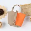 Colgante de Bolsa de Cesta de Verduras Mini, Colgante Exquisito para Llavero de Coche, Monedero Pequeño Lindo, Joyería Creativa para Bolsa de Auriculares