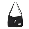 Nova Bolsa Feminina de Ombro Único Primavera/Verão 2026 Bolsa Transversal Casual de Grande Capacidade para Aula e Trabalho Bolsa Transversal Estudante
