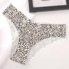 Seleção rigorosa de cuecas femininas com estampa de leopardo transfronteiriças europeias e americanas, sem costura, seda gelada, respirável, de secagem rápida, roupa íntima confortável para mulheres, atacado no eBay