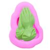Oração Dedo Molde de silicone Molde de chocolate Bolo Fold Molde de vela