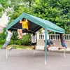 Toldo Sencillo Protección Solar Exterior Cobertizo para Estacionar Cobertizo Móvil para Coche Parasol Móvil Metabo