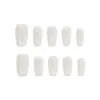 Cristal de Gelo Misterioso Olhos de Luar Textura de Alta Qualidade Estilo Garota Temperamental Estilo Irmã Mais Velha Manicure Estilo Curto 30 Peças Unhas Usáveis