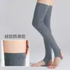 Pierneras de Modal para Primavera y Verano para Hombres y Mujeres, Piernas Frías Viejas, Articulaciones de Rodilla, Tubos para Pantorrilla, Calcetines Largos hasta la Rodilla para Usar como Base