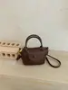 Bolso de Mano Popular de Nicho de Moda Bolso de Oficina para Mujer Nuevo Retro Versátil Bolso Cruzado Estilo Coreano Bolso de Hombro Sencillo