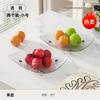 Plato de Frutas para Sala de Estar, Mesa de Centro para Hotel de Alta Gama en Casa, Recepción, Lujo Accesible de Alta Gama, Caja para Frutos Secos, Plato para Dulces, Nueces y Snacks