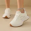 Sapatos Casuais Esportivos Tamanho Grande Feminino Cadarço Casual Solado Macio Esportes Sapatos Femininos Forrest Gump Confortáveis Sapatos Casuais de Comércio Exterior Cadarço Tênis