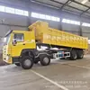 Venta Transfronteriza de Camión Volquete Sinotruk Howo de Segunda Mano de 12 Ruedas, Vehículo de Ingeniería Minera de 371 Caballos de Fuerza, Camión Volquete de Basura