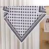 Novo lenço quadrado vintage paisley 90cm mais vendido, lenço de seda artificial, lenço fino color-blocking para a cabeça, lenço versátil, xale decorativo